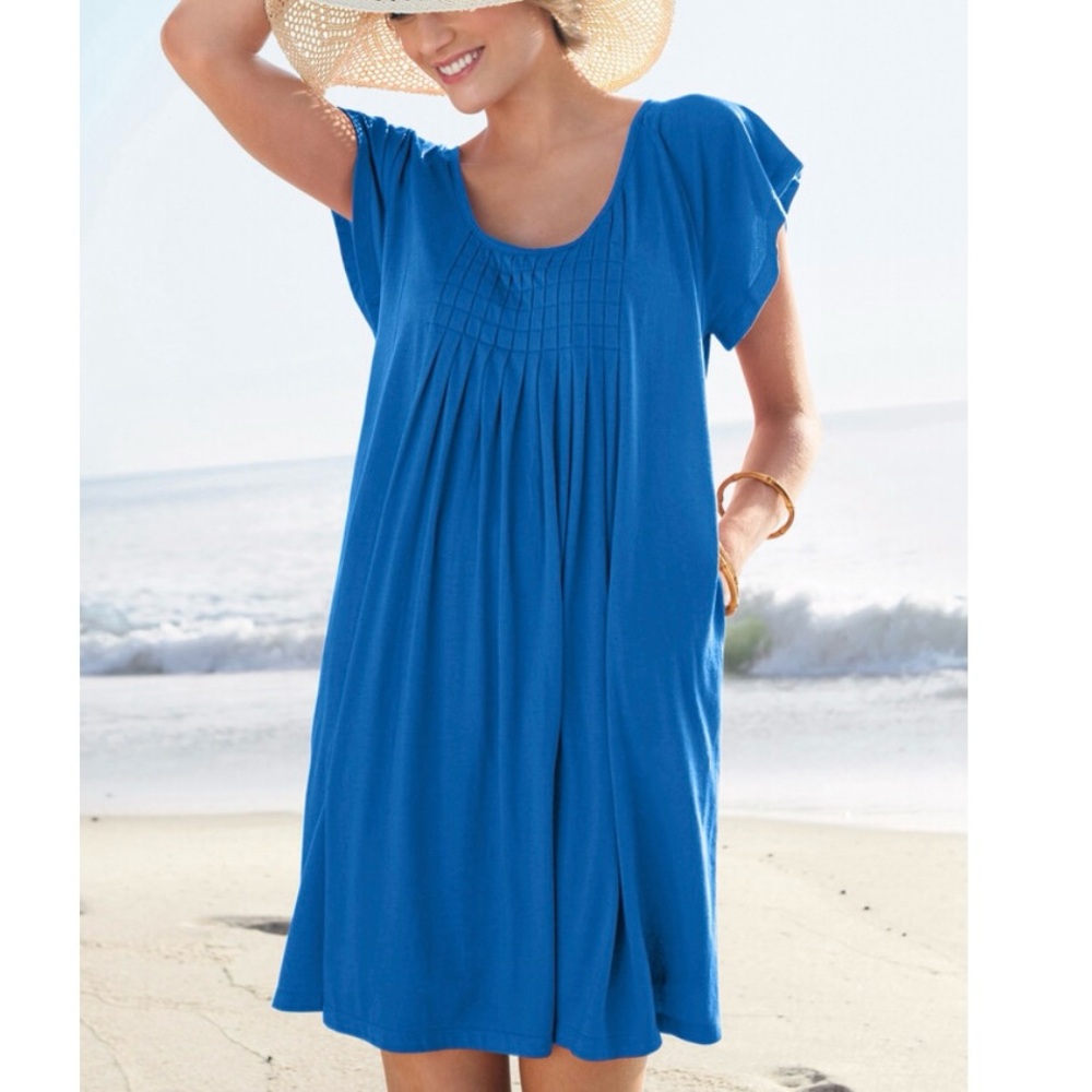 Box-Pleat Cover Up NEW in Package